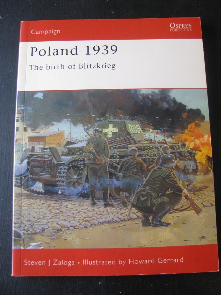 OSPREY CAMPAIGN #107 POLAND 1939 VG/NN