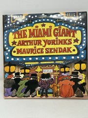 THE MIAMI GIANT by Arthur Yorinks & Maurice Sendak 1st Ed HC DJ 1995 vTG