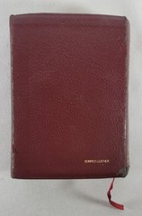 Holy Bible New King James Version Compact Bonded Leather Acceptable Condition
