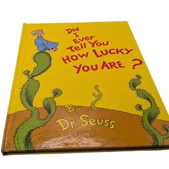 Did I Ever Tell You How Lucky You Are By Dr Seuss Hardcover Book 1973 Vintage