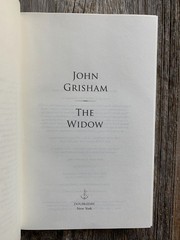 SIGNED – THE WIDOW by John Grisham (2025, Hardcover)-1st ed.