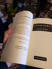New Unread Punktown Jeffrey Thomas Trade Paperback U.S. Copy 2005 Prime Books