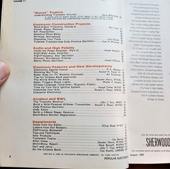  3 POPULAR ELECTRONICS MAGAZINES – 1959, 3 issues March, August, September