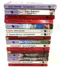 Vintage Harlequin Silhouette Romance Fiction Paperback Books Lot of 32 1980s