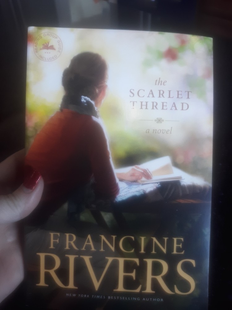 The Scarlet Thread by Francine Rivers (2012, Trade Paperback) 448 pages. New!