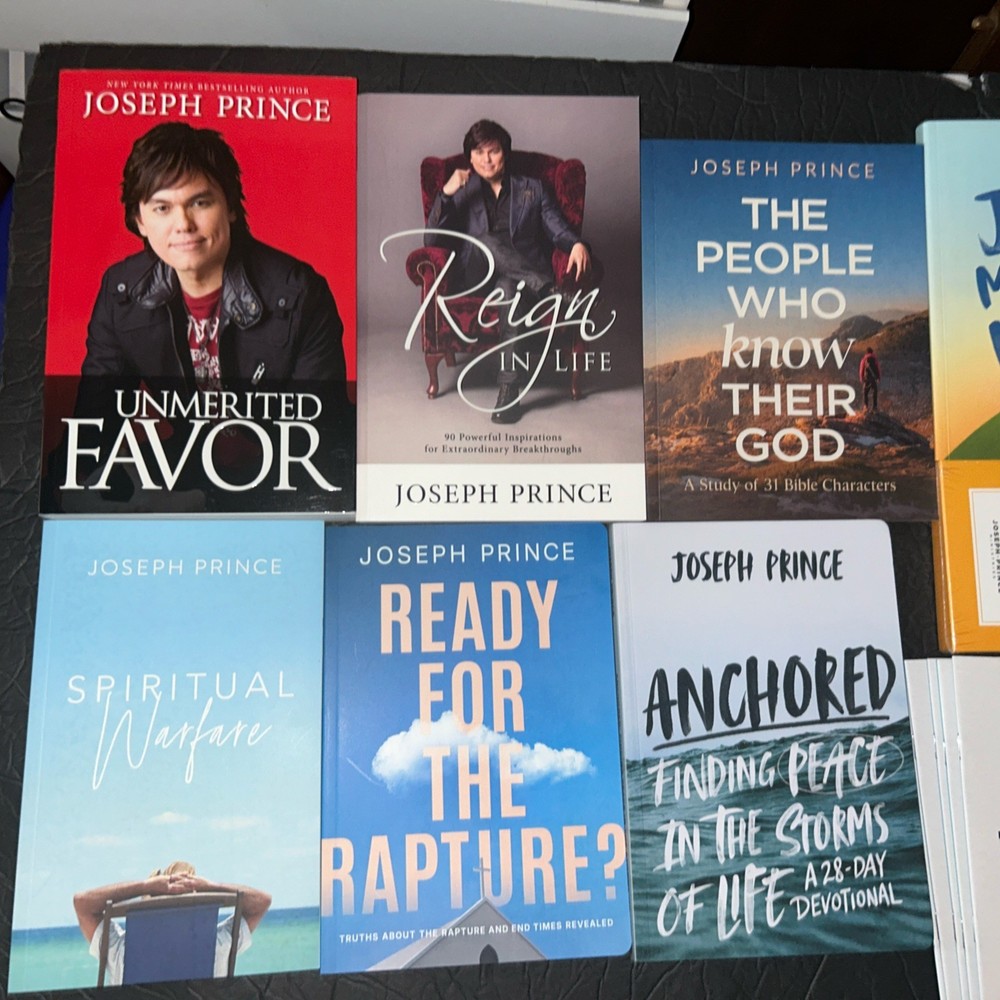 Joseph Prince Book/CD Lot A