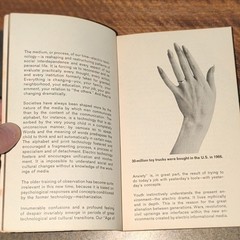 Bantam Book The Medium is the Massage McLuhan Fiore PB 1967 1st Illus Inscr