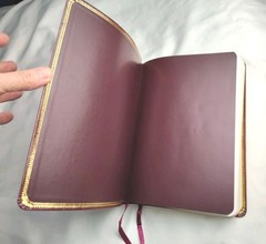 Reformation Study Bible NKJV 1995 Burgundy Genuine Leather Brand New In Box 2896