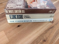 3 Evan S. Connell Book Bundle: The White Lantern & A Long Desire&The Connoisseur