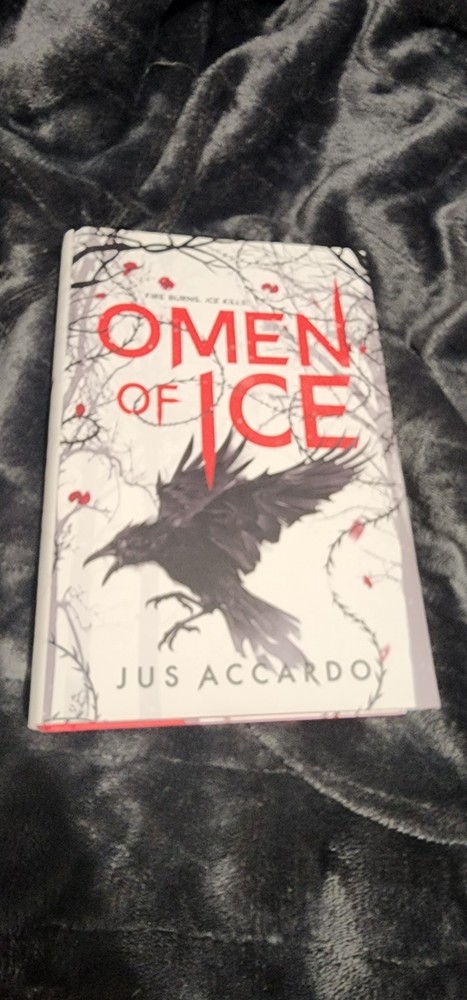 Omen of Ice by Jus Accardo (2023, Hardcover)