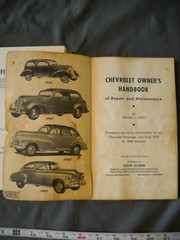 VINTAGE CHEVROLET REPAIR MANUALS LOT FIX YOUR CHEVY 1930S TO 1967 RAT ROD BOOKS