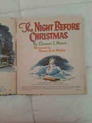 THE NIGHT BEFORE CHRISTMAS Clement C Moore Whitman Tell-A-Tale Hardcover 1969