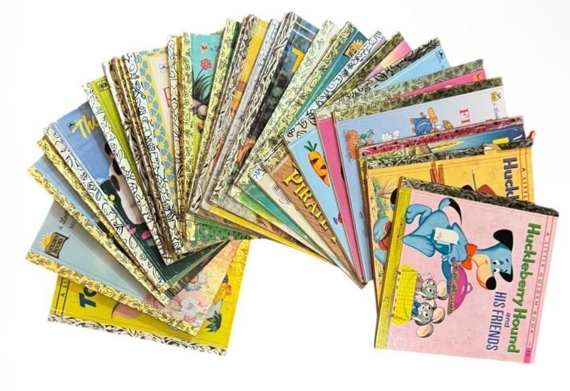 Lot of 30 Little Golden Books Vintage to Modern Various Conditions As Shown