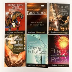 24 Andrew Wommack Books Christian Living Charismatic Evangelist God Faith Jesus