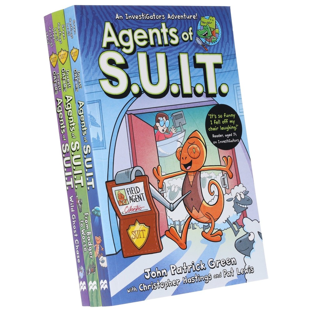 InvestiGators: Agents of S.U.I.T. Series 3 Books Set – Ages 7-11 – PB