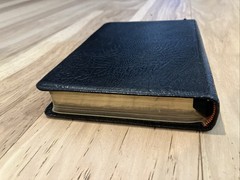 Oxford Cambridge NEB Cameo New English Bible Antique French Morocco Leather 54X