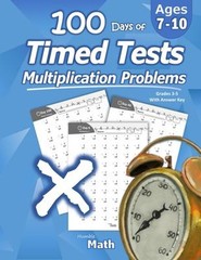 Humble Math – 100 Days of Timed Tests : Multiplication: Ages 8-10