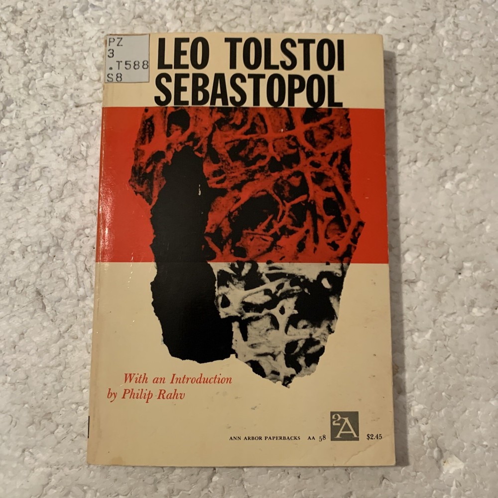 Sebastopol by Leo Tolstoi 1972 Paperback University Of Michigan Press