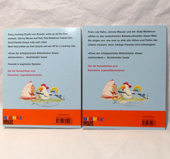 2 Children’s Books Friends & Freunde /English and German Versions by Helme Heine