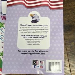 Lot Of 4 Kappa – USA Word-Finds Book – 83 pages Vol 49