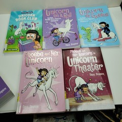 Phoebe and Her Unicorn Comic Books Graphic Novels Lot of 10 PB Set
