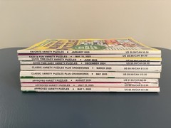 Lot of 9 Penny Press Variety Puzzle Books