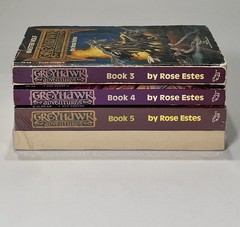 TSR Endless Quest Master Wolf Greyhawk Adventures Rose Estes Book 3-6 Sealed D&D
