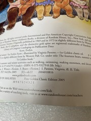 The Fourteen Bears in Summer and Winter By E. Scott-First Golden Classic Edition