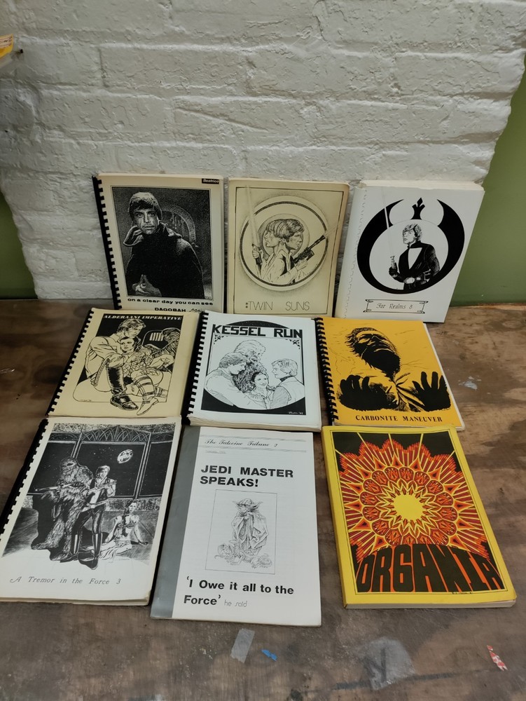 9 Rare Organia #1 Adult Sci-Fi Fanzine Star Wars Star Trek K/S Slash