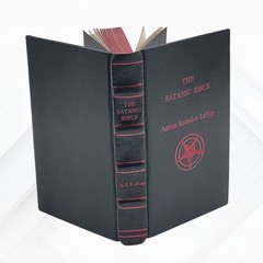 The Satanic Bible By La Vey, Anton [Premium Leather Bound]