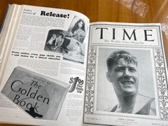 TIME Magazine – Bound Volume – July-December 1926 – Rare Original!