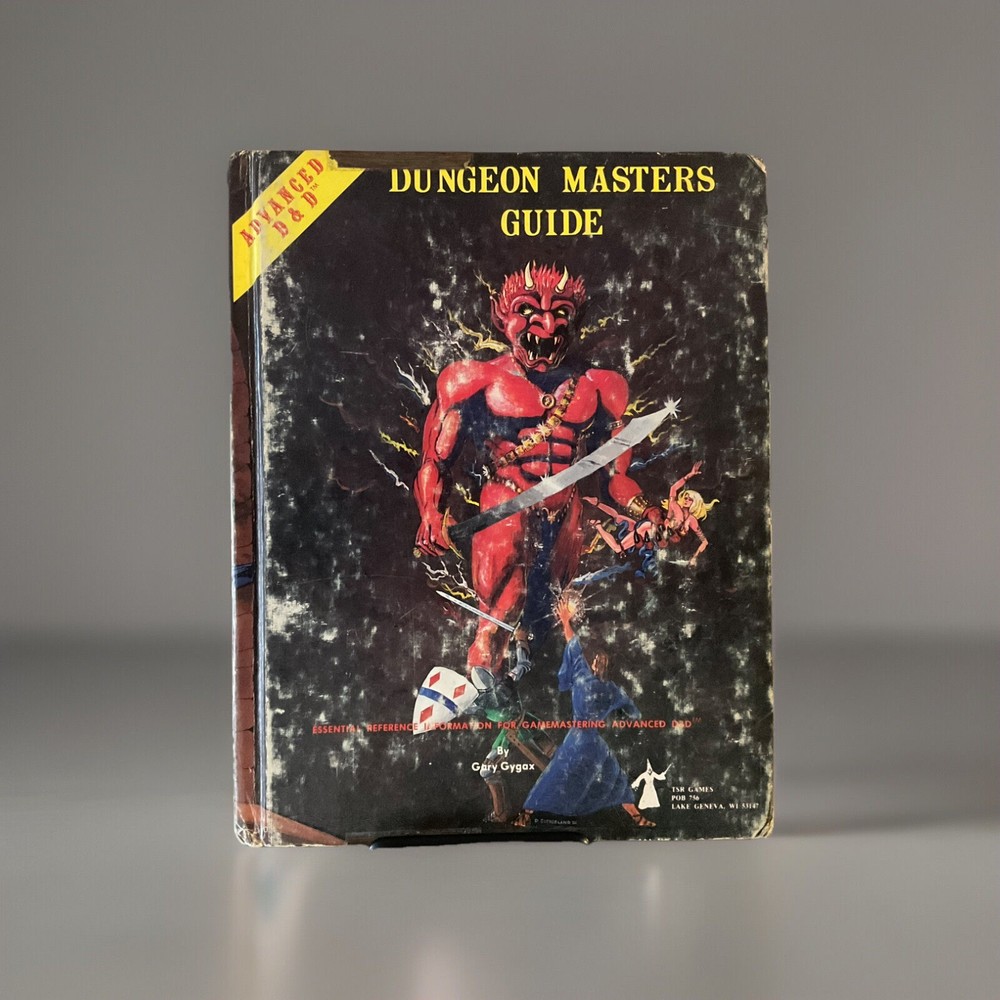 DUNGEON MASTERS GUIDE 1979 4th Print Dungeons & Dragons 1st Edition 232 pages