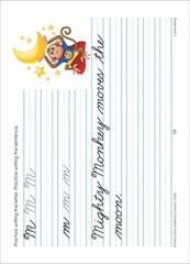 cursive writing practice handwriting book workbooks for Kids Beginners Grade 3 4