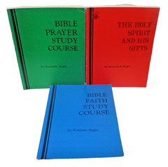 Kenneth Hagin Bible Study Course book lot Prayer, Faith, Holy Spirit religion