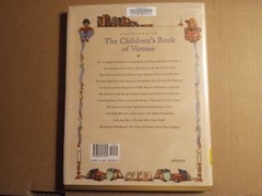 Children’s Book of Virtues Hardcover William J., Bennett, William