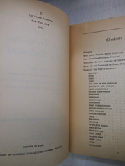 THE FOUR TRANSLATION NEW TESTAMENT PARALLEL EDITION 1966 TPB KING JAMES VERSION