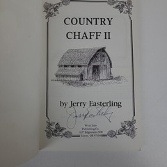 **SIGNED COPY** Country Chaff II by Jerry Easterling Vintage Salem Oregon