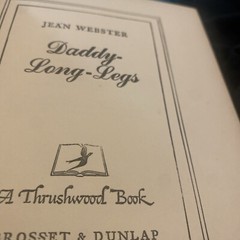 Daddy Long-Legs by Jean Webster (Love Story, Vintage 1940 Hardcover No DJ) well