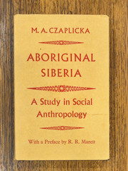 SHAMANISM (1969) CZARPLICKA: Aboriginal Siberia .. Social Anthropology Vg HB/DJ