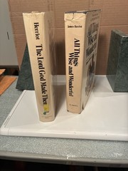 Lot of 3 James Herriot Hardcover Books All Things Wise Lord God Made Them