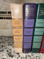 Reader’s Digest Condensed Books Lot of 6 Staging Multicolor Decor Display 2000