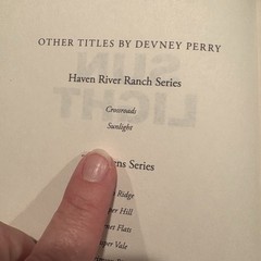 Haven River Ranch Series By Devney Perry 2 Book Series Crossroads & Sunlight