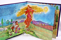 1992 Christmas Pop-up Books Lot of 5 Hard Cover Treasury Collection Vintage
