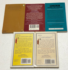 40 Georges Simenon Books Mostly Maigret with 8 in French / Paperback / 1 Dupe