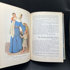 Egermeier’s Bible Story Book 1955 Warner Press Illustrated Vintage