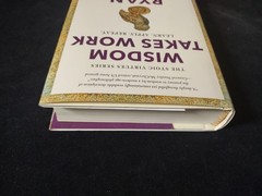 WISDOM TAKES WORK Ryan Holiday New Hardcover Book Self Help Stoic Virtues Series