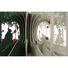 SNOW WHITE 360°BOOK 3D Gimmick Pop Up Book Yusuke Oono Seigensha
