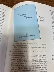 1971 Cancer News Journal Featuring Dr. Kelley Ecological Cancer Approach