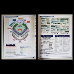 1998 Tampa Bay Devil Rays Bundle (Inaugural Program/Pocket Schedule/News) MLB
