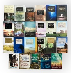 Nicholas Sparks Lot 23 Hardcover HC DJ Most First Ed/1st Print Set The Notebook